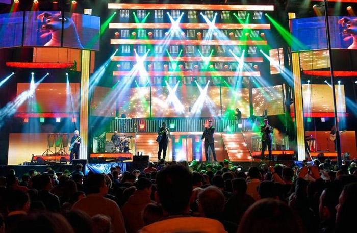 La orquesta ‘Panorama’ en una de sus actuaciones.