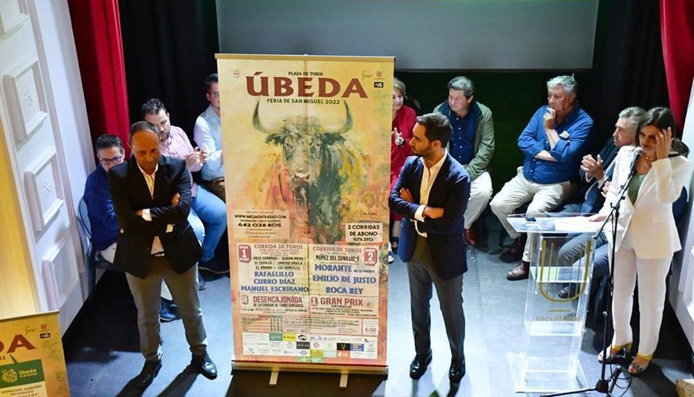 Momentos de la presentación de los carteles de la Feria Taurina de San Miguel 2022.