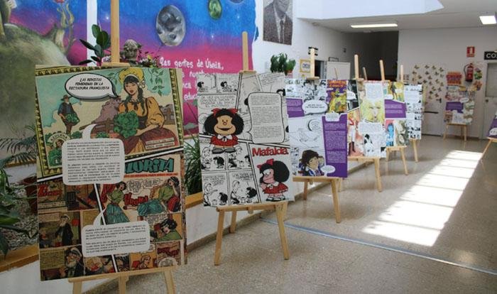 Exposición de la mujer en el cómic.