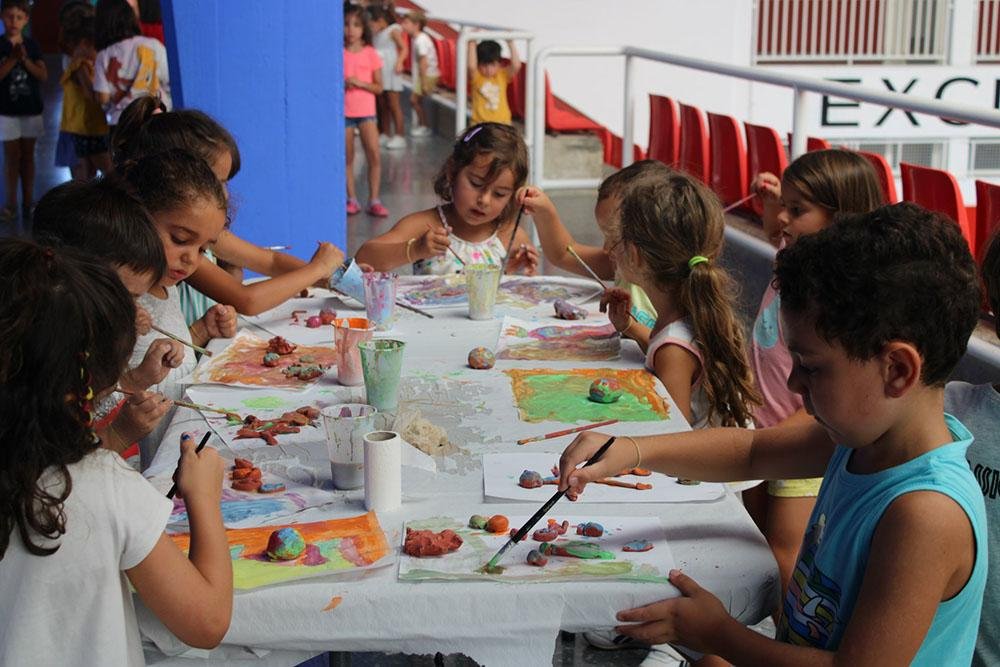 Actividades del campamento urbano.