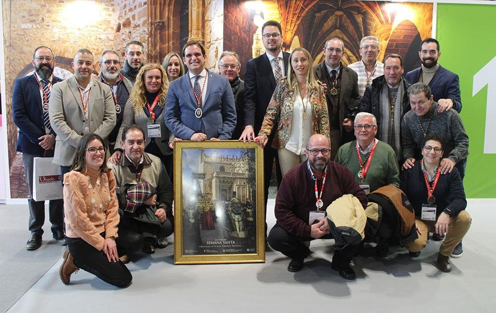 Presentación en Fitur del cartel de la Semana Santa de Úbeda.