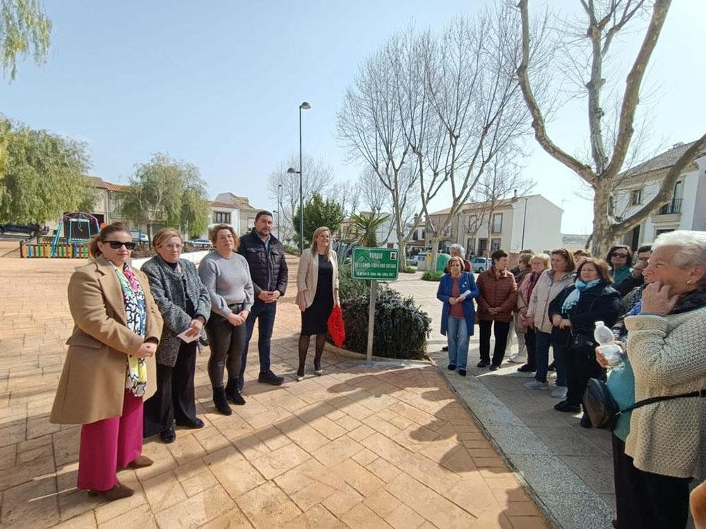 Inauguración del parque Leonor Izquierdo.// María Alcántara.