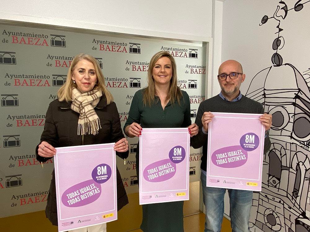 Presentación de las actividades por el Día e la Mujer.