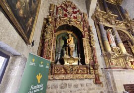 Restauración del retablo del Santísimo Cristo de la Columna.