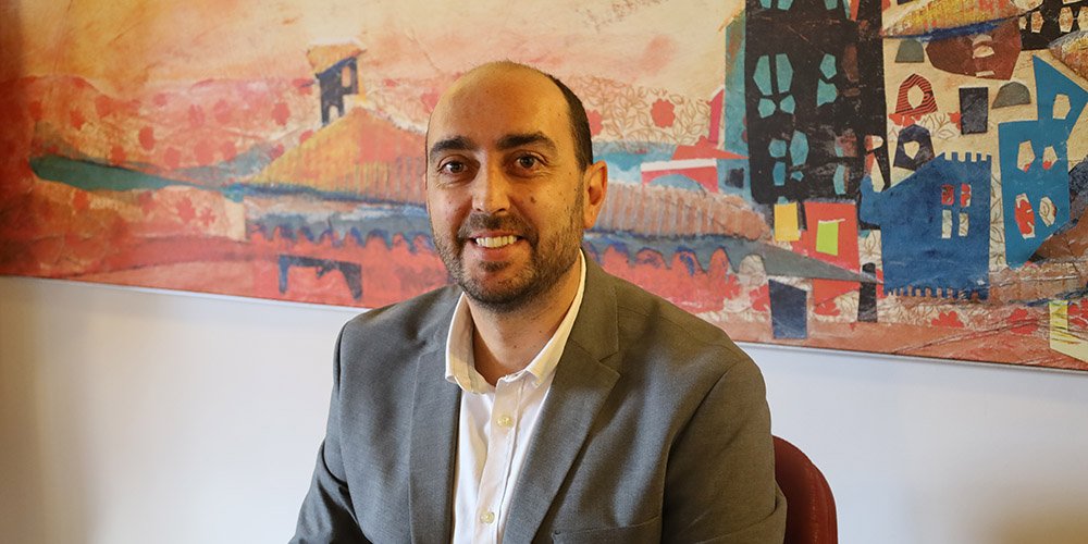El concejal de Personal, Javier Gámez.