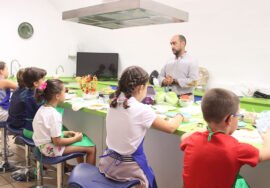 Taller de cocina infantil.