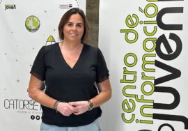 La concejala de juventud, Mari Ángeles Moreno.