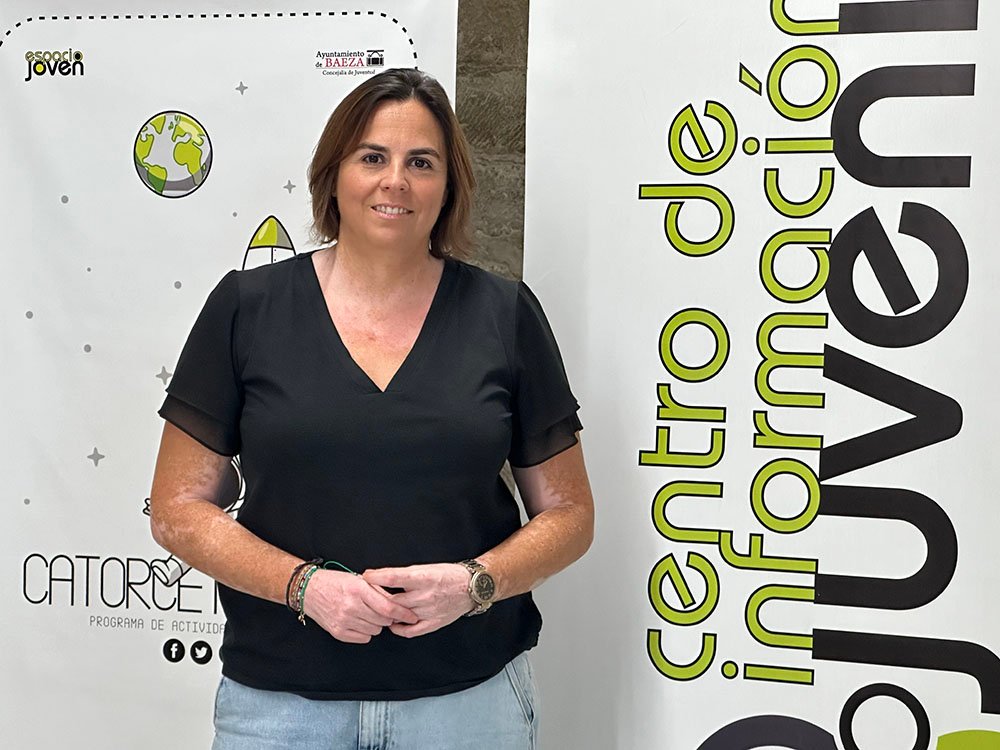 La concejala de juventud, Mari Ángeles Moreno.