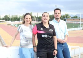 Presentación trofeo de fútbol femenino alcaldesa de Úbeda.