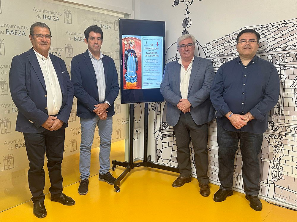 Presentación de la VII Peregrinación en honor a San Miguel de los Santos.