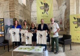 Presentación de las tertulias poéticas 'Versos para verse', que se celebrarán en el Museo Arqueológico de Úbeda.