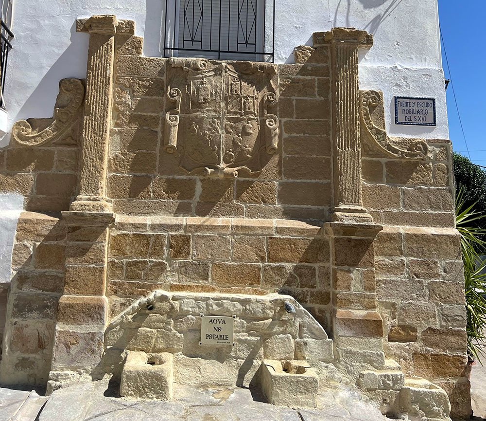 El Mármol recuperará una fuente histórica del siglo XVI.