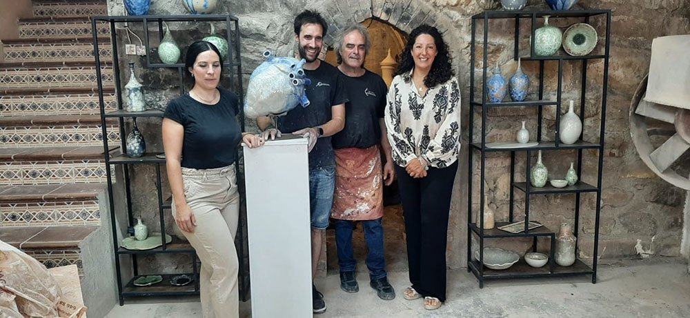 Visita al taller de Góngora Cerámica.