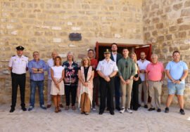 La alcaldesa de Úbeda inaugura la Capilla de la Plaza de Toros de Úbeda. La nueva capilla del coso de San Nicasio