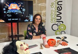 Presentación de las actividades de Halloween en Baeza.