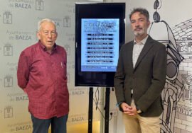 Francisco Moreno, A. Montoro, durante la presentación del evento.