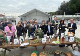 Inauguración de la XI Fiesta del Primer Aceite de Jaén en Sabadell.