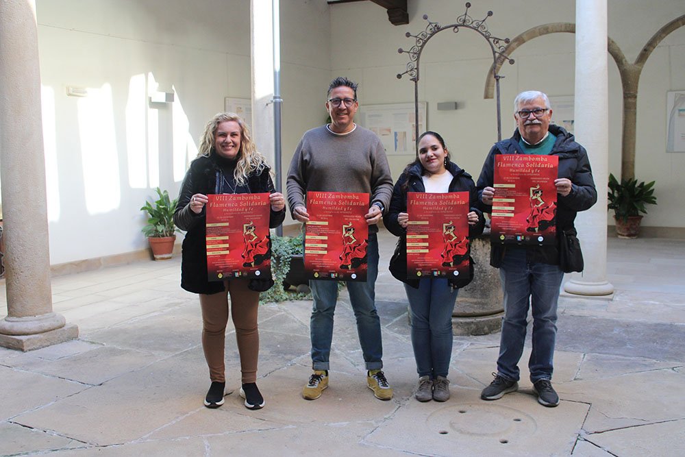 Presentación la VIII Zambombá Flamenca Solidaria Humildad y Fe.