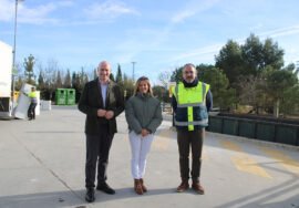 Visita a las instalaciones Punto de Limpio de Úbeda.