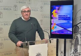 El concejal de Deportes de Baeza, Bartolomé Cruz.