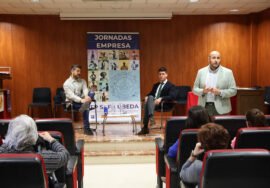 Coloquio del chef José Carlos García en las Jornadas de la Empresa.