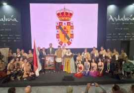 Participantes en la recreación de las XI Fiestas del Medievo de Sabiote.