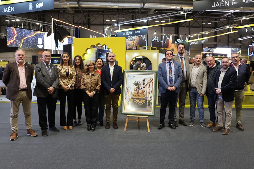Presentación en Fitur del cartel de la Semana Santa de Úbeda.