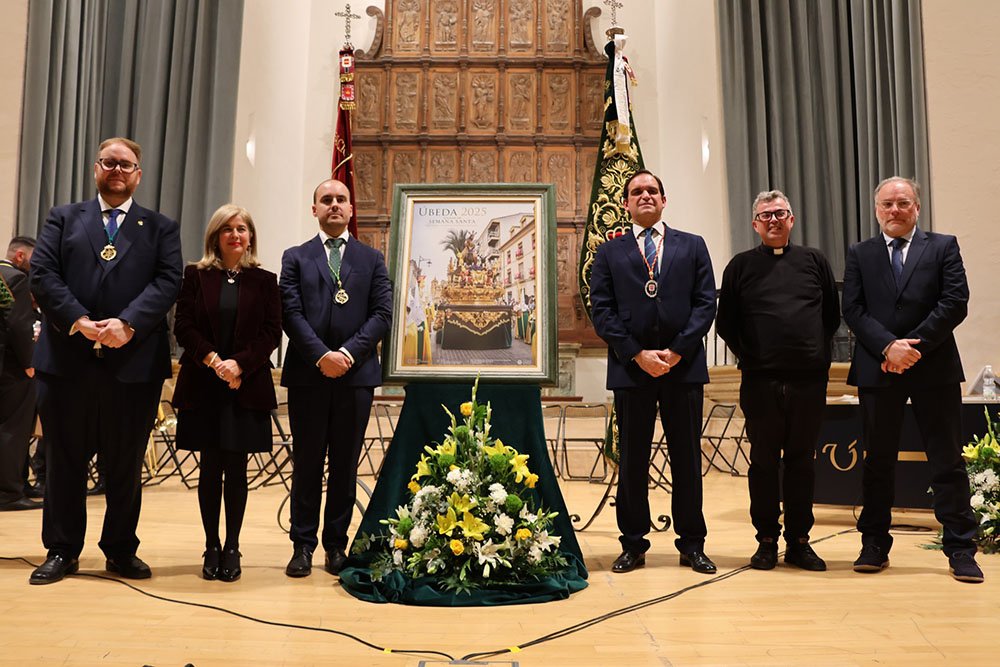 Presentación del cartel de la Semana Santa de Úbeda 2025.