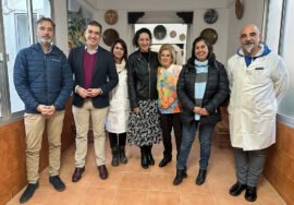 Visita a la Escuela de Artesanía de Baeza.