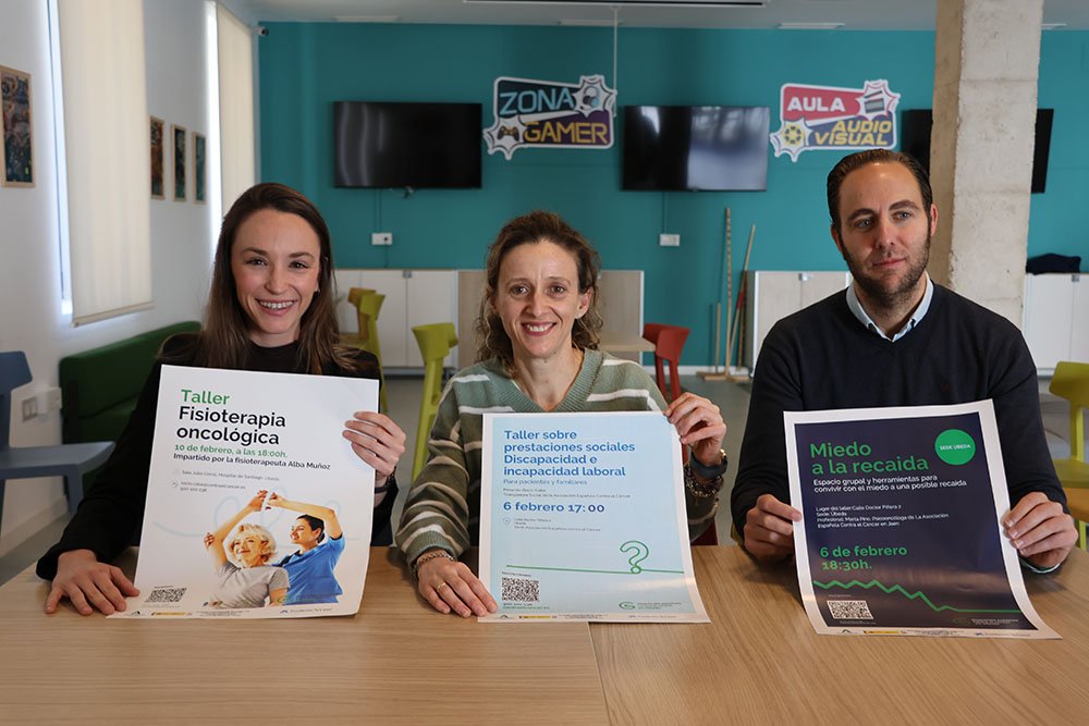 Presentación de talleres para pacientes oncológicos