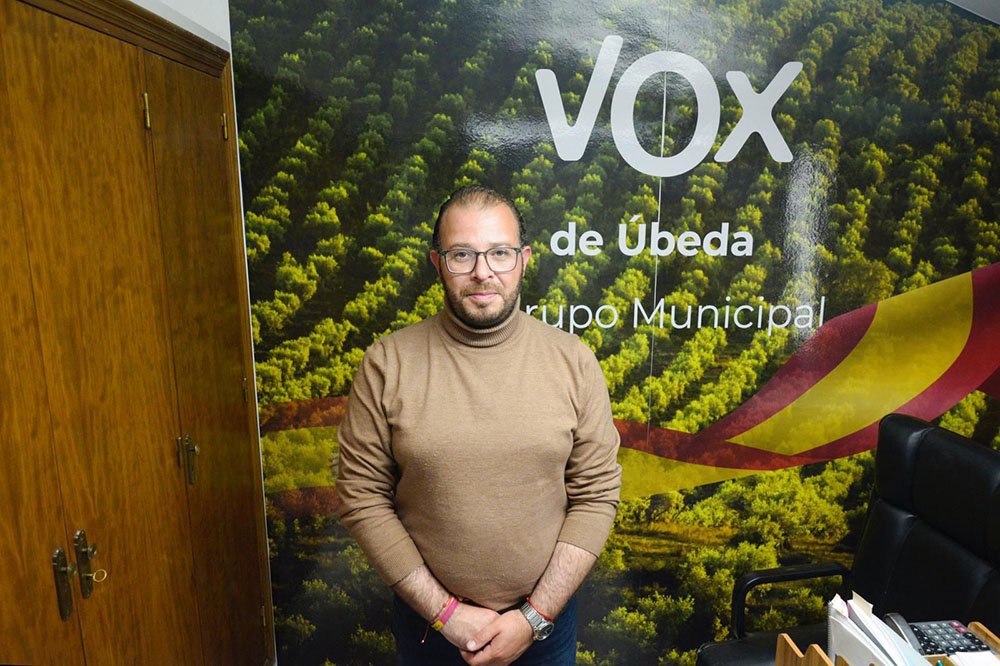 El portavoz del Grupo Municipal de VOX Úbeda.