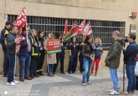Concentración de Correos de Úbeda.