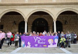 Concentración por el Día Internacional de la Mujer en Úbeda.