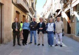 Autoridades durante la inauguración del los Días del Stock en Úbeda.