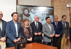 Autoridades que han estado presentes en la presentación de estas jornadas.