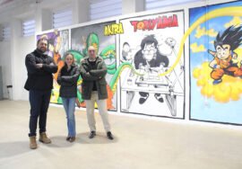 Presentación en La Central de Úbeda del nuevo mural artístico.