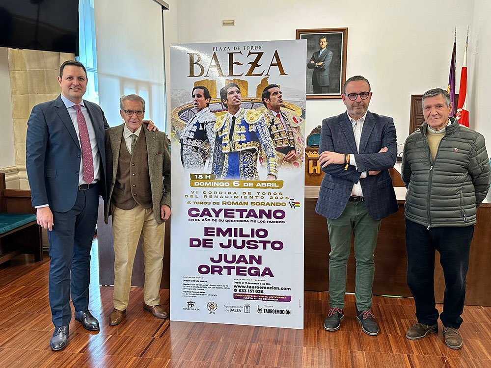 Presentación del cartel de la VI corrida del Renacimiento.