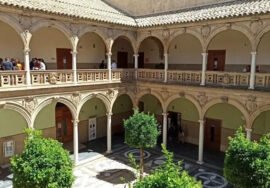 Imagen de la sede de la UNIA en Baeza, en anteriores ediciones de los cursos de verano.