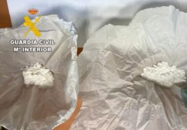 Cocaína intervenida- por la Guardia Civil