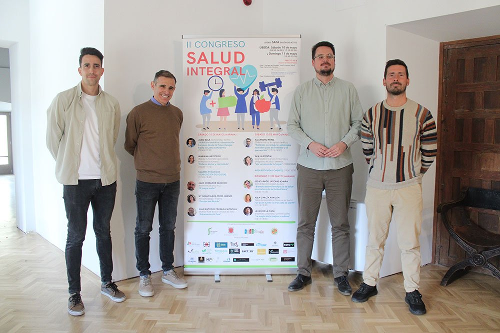 Presentación de la segunda edición del Congreso de Salud Integral en Úbeda.