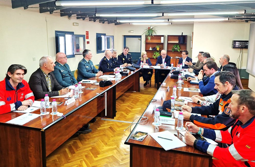 Reunión de la Junta Local de Seguridad en Úbeda.