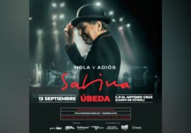 Cartel del concierto de Sabina en Úbeda.