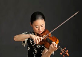 La violinista Midori