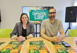 Presentación de los campamentos de verano.