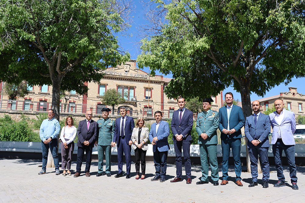 Visita a la Academia de la Guardia Civil en Úbeda