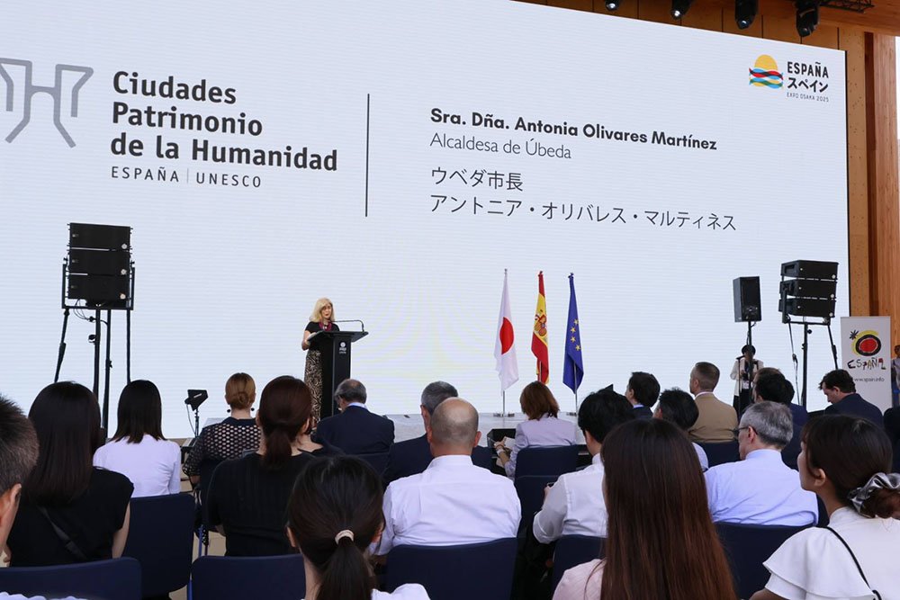 La alcaldesa de Úbeda, Antonia Olivares