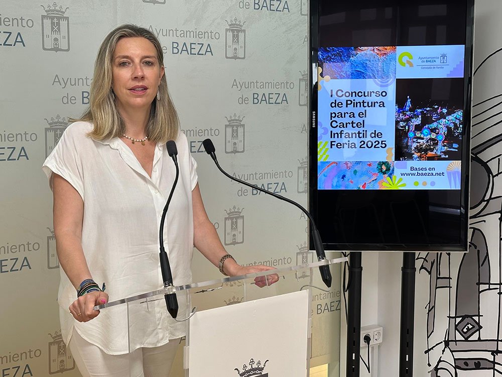 Presentación del concurso del cartel infantil de feria 2025.