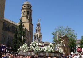 Procesión del Corpus Christi en Baeza.