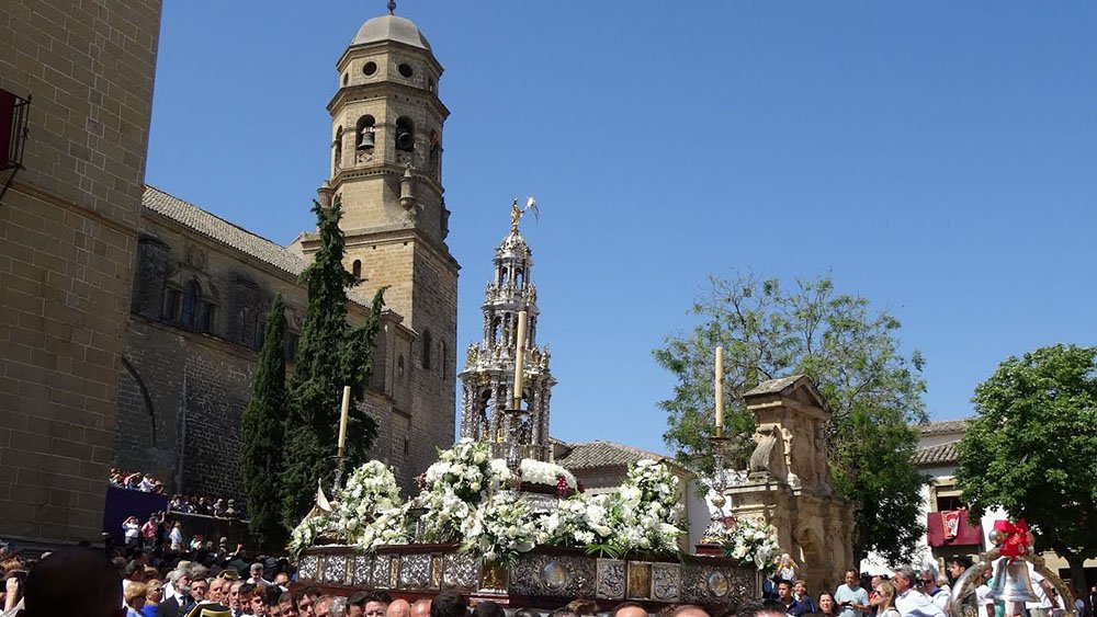 Procesión del Corpus Christi en Baeza.