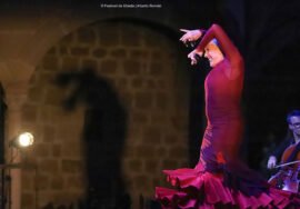 Actuación del espectáculo, María Pagés.